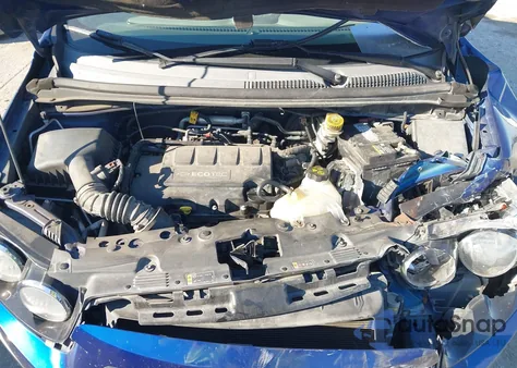 2013 Chevrolet Sonic Lt Auto z USA, uszkodzony, nr VIN 1G1JC5SB2D4169581